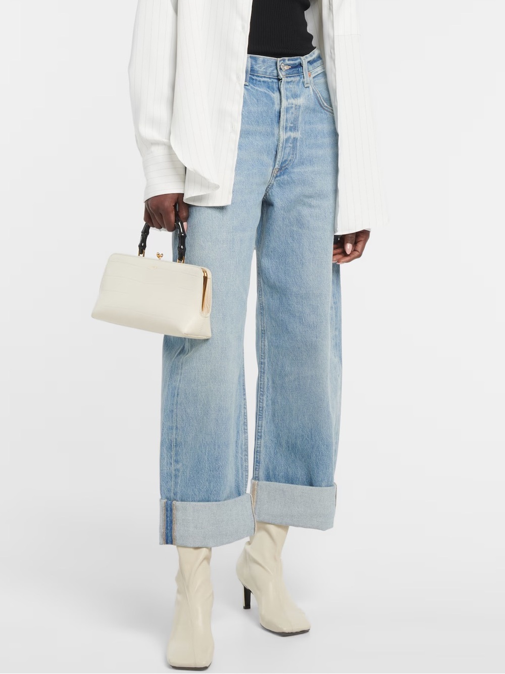 Citizens of Humanity Ayla High Rise Baggy Cuffed Jeans